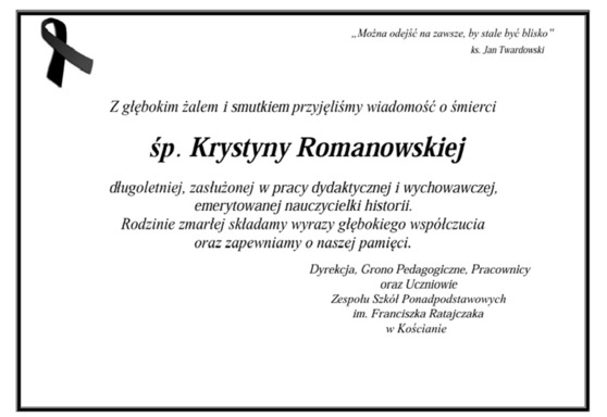 OSTATNIE POŻEGNANIE